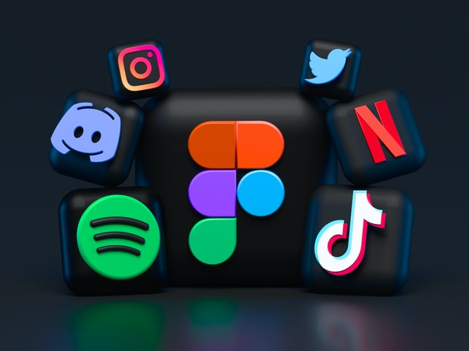 Logos, TikTok, Spotify, Netflix, Twitter, Instagram and more